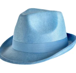 Suede Fedora, Assorted Colors