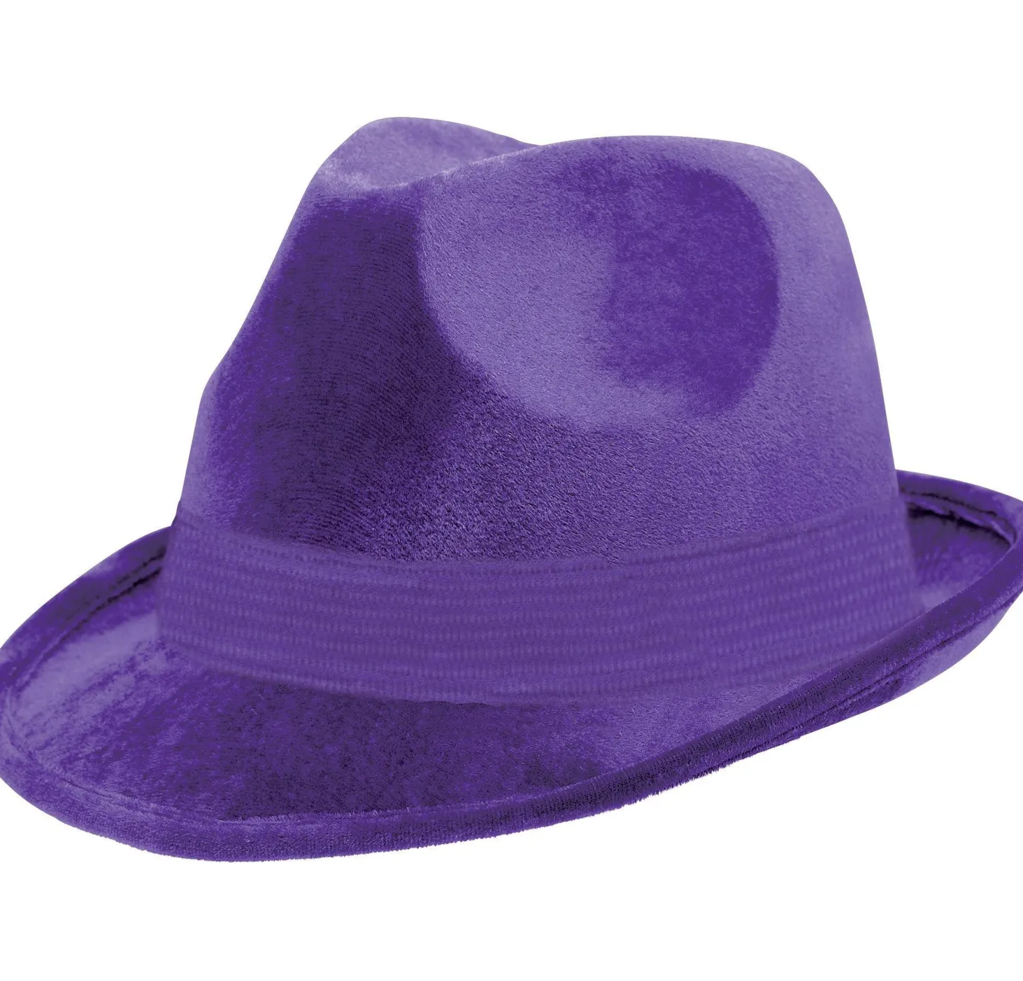 Suede Fedora, Assorted Colors
