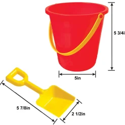 Summer Sand Bucket with Shovel