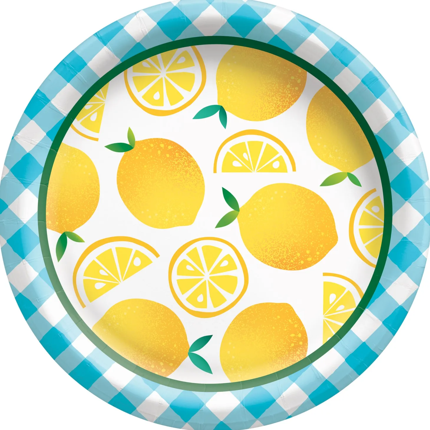 Summer Squeeze Paper Plates, 8ct