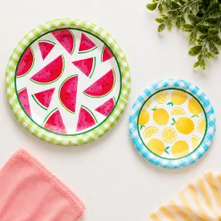 Summer Squeeze Paper Plates, 8ct