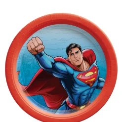 Superman Paper Dessert Plate, 8ct, Assorted Options