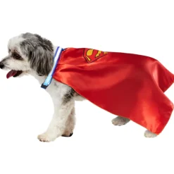 Superman Pet Cape with Light-Up Collar & Leash