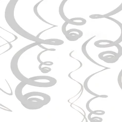 Swirl Decorations, 12ct, Assorted Colors