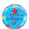 Swirl Happy Birthday Balloon, 32in