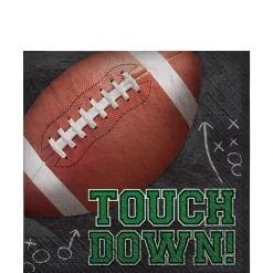 Tailgates & Touchdowns Paper Lunch Napkins, 6.5in, 125ct