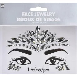 Teardrop Face Gems, Assorted Colors