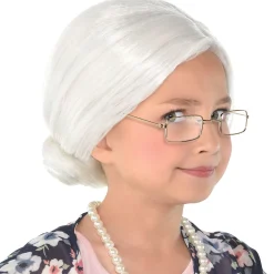 100th Day of School Grandma Wig