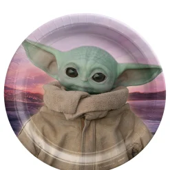 The Child Lunch Plates 8ct - The Mandalorian