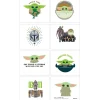 The Child Tattoos 1 Sheet - The Mandalorian