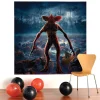 The Demogorgon Plastic Scene Setter, 65in x 65in - Stranger Things