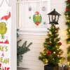 The Grinch Vinyl Cling Decals, 5ct - Dr. Seuss