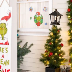 The Grinch Vinyl Cling Decals, 5ct - Dr. Seuss