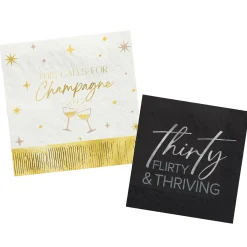 Thirty! Napkin, 16ct, Assorted Options