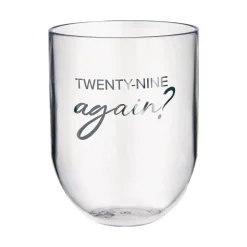 Thirty! Wine Glasses, 4pc