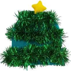 Tinsel Christmas Tree Beanie