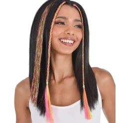 Tinsel Hair Extensions, 3pc, Assorted Colors