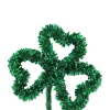 Tinsel Shamrock Wreath