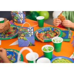 TMNT Paper Dessert Plates, 7in, 8ct - Teenage Mutant Ninja Turtles: Mutant Mayhem