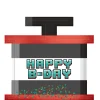 TNT Happy Birthday Confetti Cardboard Cutout, 16in x 16.7in - Pixel Party