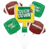 Touchdown Football Foil Balloon Bouquet, 5pc