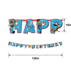 Toy Story Birthday Banner Kit, 10.5ft