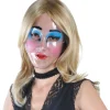Transparent Disguise Mask, 1ct - Doll Eyes, Grin, Makeup or Mustache