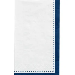 True Navy Premium Paper Buffet Napkins, 4.5in x 7.75in, 20ct