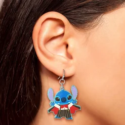 Vampire Stitch Halloween Dangle Earrings - Disney Lilo & Stitch