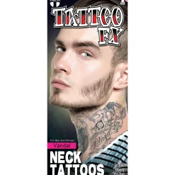 Vandal Neck Tattoos 1 Sheet