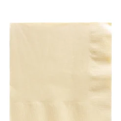 Vanilla Cream Paper Lunch Napkins, 6.5in, 40ct