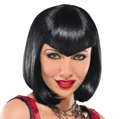 Va Va Vampiress Short Black Wig