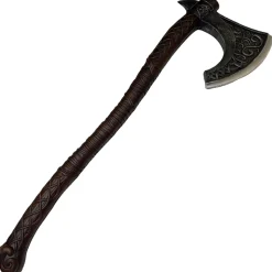 Viking Bearded Battle Axe, 44in - High-Density Foam Prop