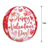 Watercolor Happy Valentine’s Day Orbz Balloon, 15in x 16in