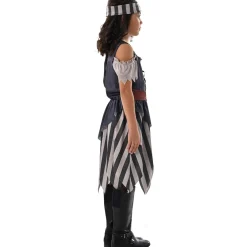 Weathered Pirate Costume – Girl – Girls pirate costume
