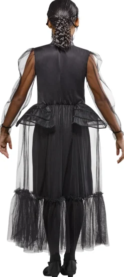 Wednesday Addams Graveyard Gala Costume Girls