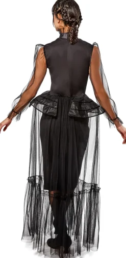 Wednesday Addams Graveyard Gala Deluxe Costume Womens