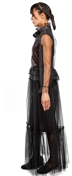 Wednesday Addams Graveyard Gala Deluxe Costume Womens