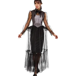 Wednesday Addams Graveyard Gala Deluxe Costume Womens