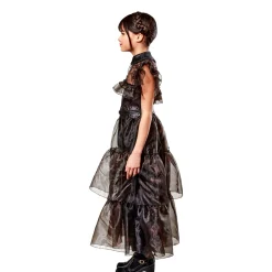 Wednesday Addams Nevermore Academy Rave'n Dance Girls' Costume
