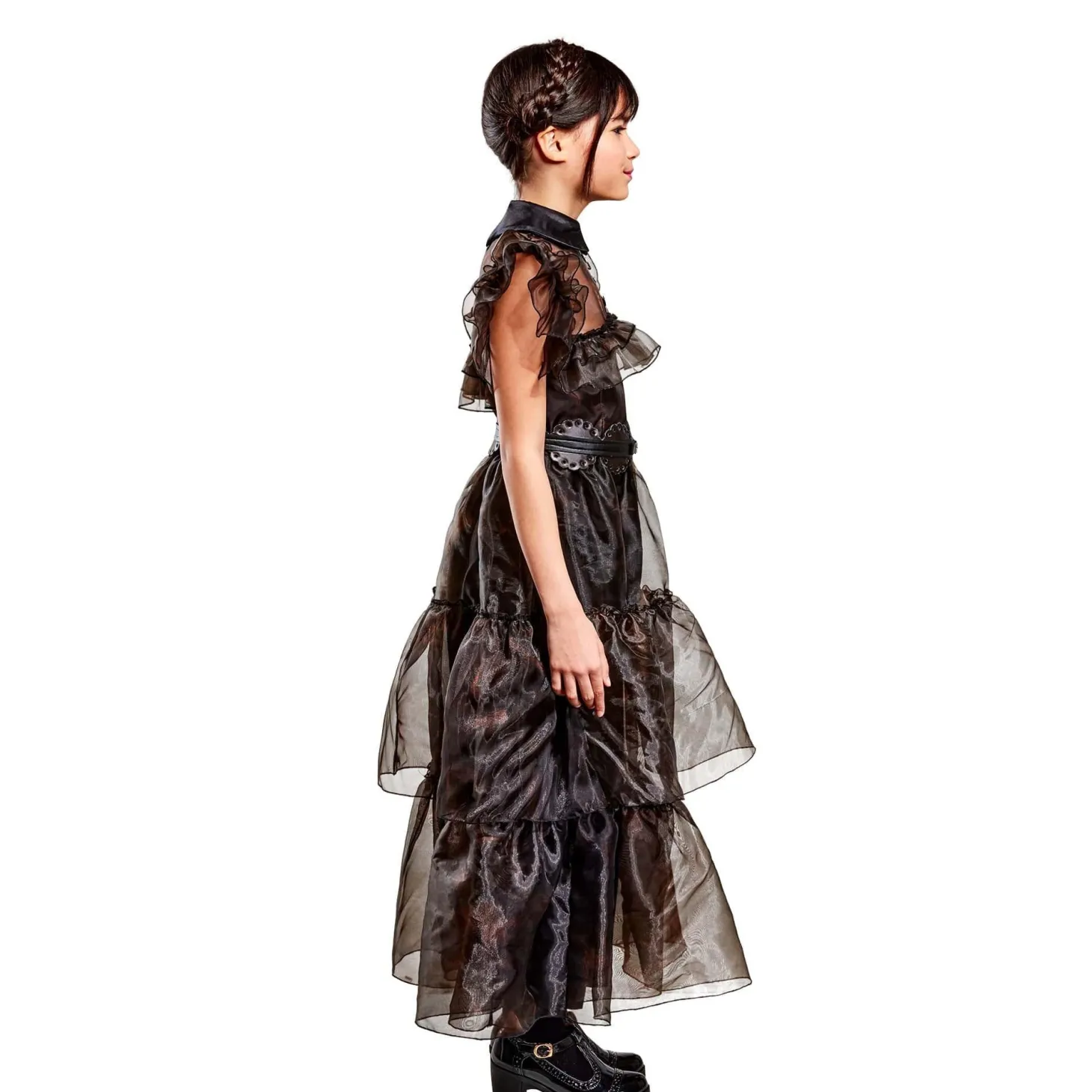 Wednesday Addams Nevermore Academy Rave'n Dance Girls' Costume