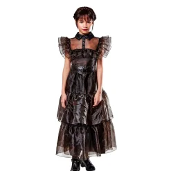 Wednesday Addams Nevermore Academy Rave'n Dance Girls' Costume