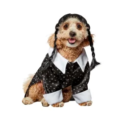 Wednesday Addams Pet Costume