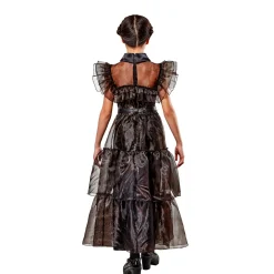 Wednesday Addams Rave’n Dance Dress – Girls Costume