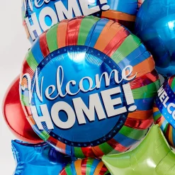 Welcome Home Blitz Foil Balloon, 32in
