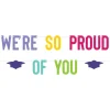 “We’re So Proud of You” Graduation Paper Letter Banner, 8.5″ x 12.3″