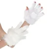 White Cat Paw Glovelettes