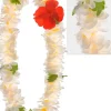 White Plumeria Lei