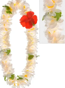 White Plumeria Lei