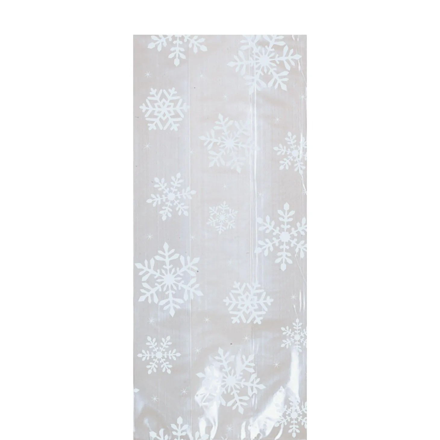 White Snowflake Treat Bags 20ct